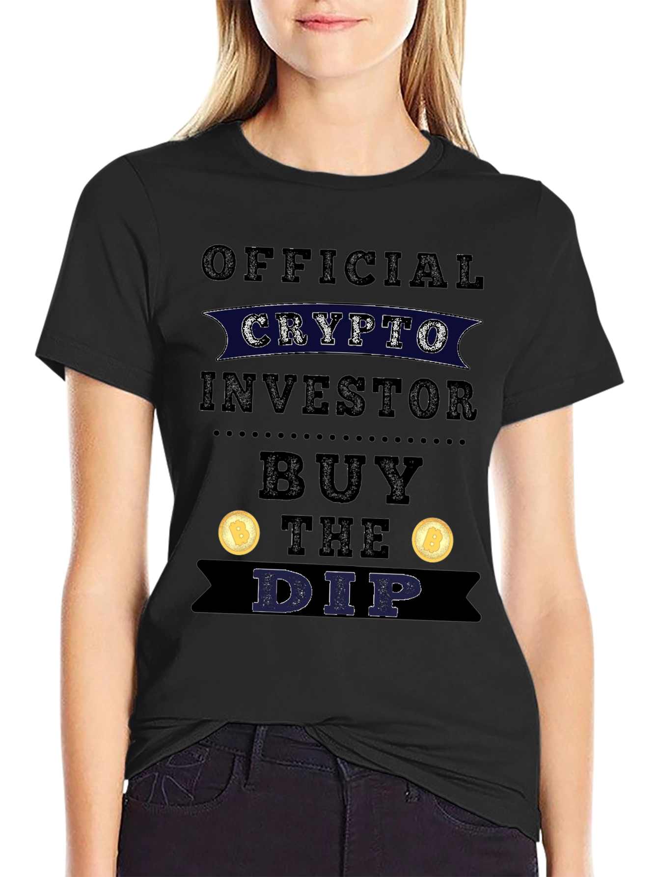 Camiseta Crypto Investor Buy the Dip