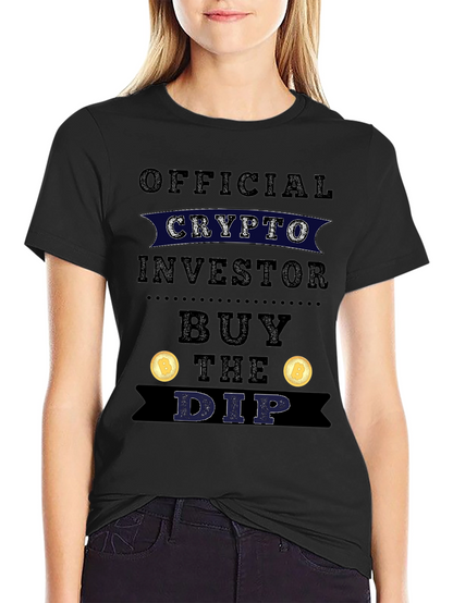 Camiseta Crypto Investor Buy the Dip