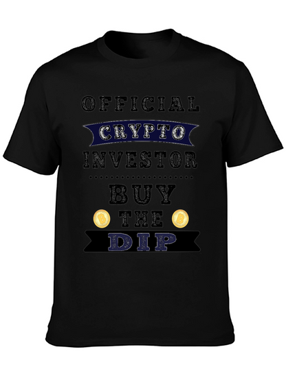 Camiseta Crypto Investor Buy the Dip