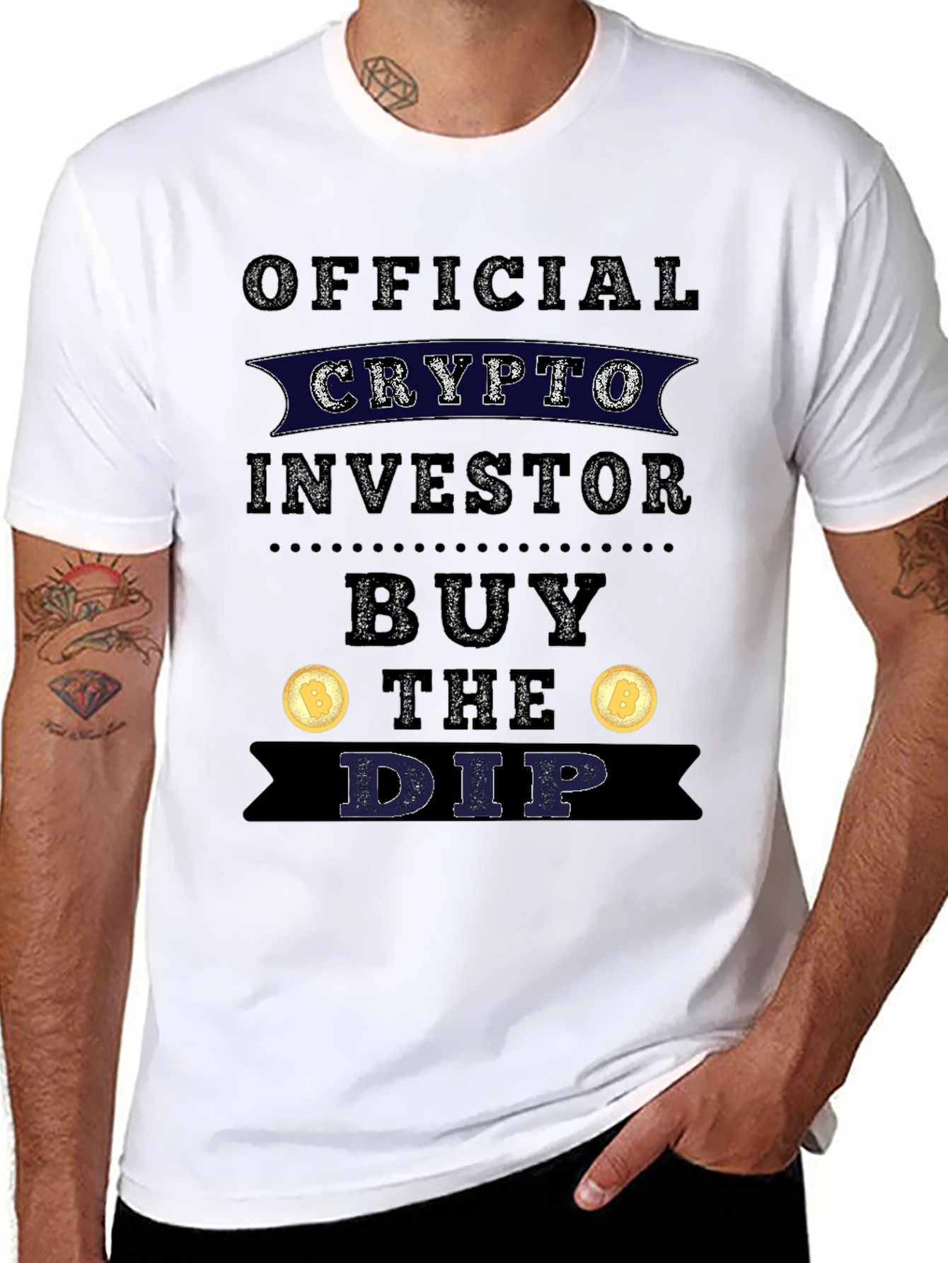 Camiseta Crypto Investor Buy the Dip