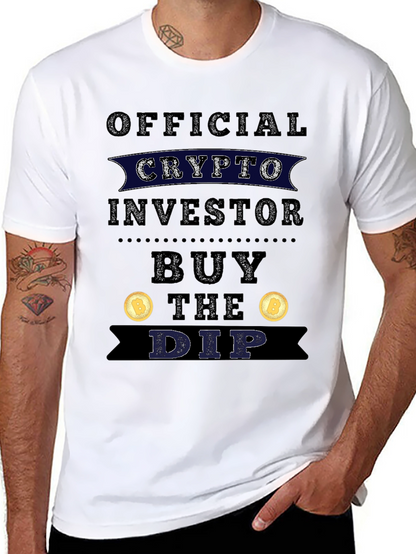 Camiseta Crypto Investor Buy the Dip