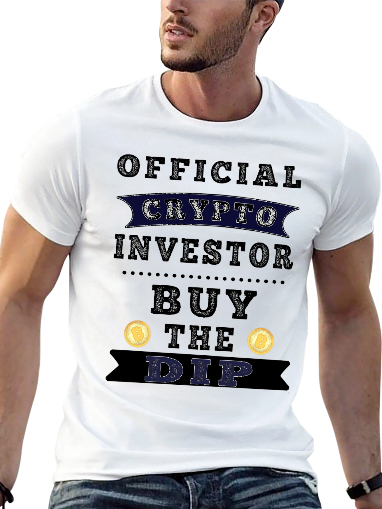 Camiseta Crypto Investor Buy the Dip