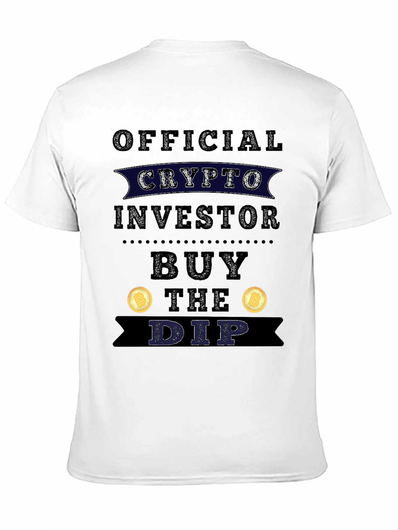 Camiseta Crypto Investor Buy the Dip