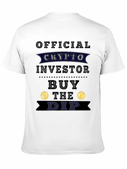 Camiseta Crypto Investor Buy the Dip