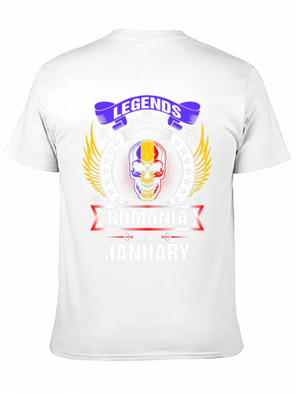 Camiseta Legends Born In Romania Enero