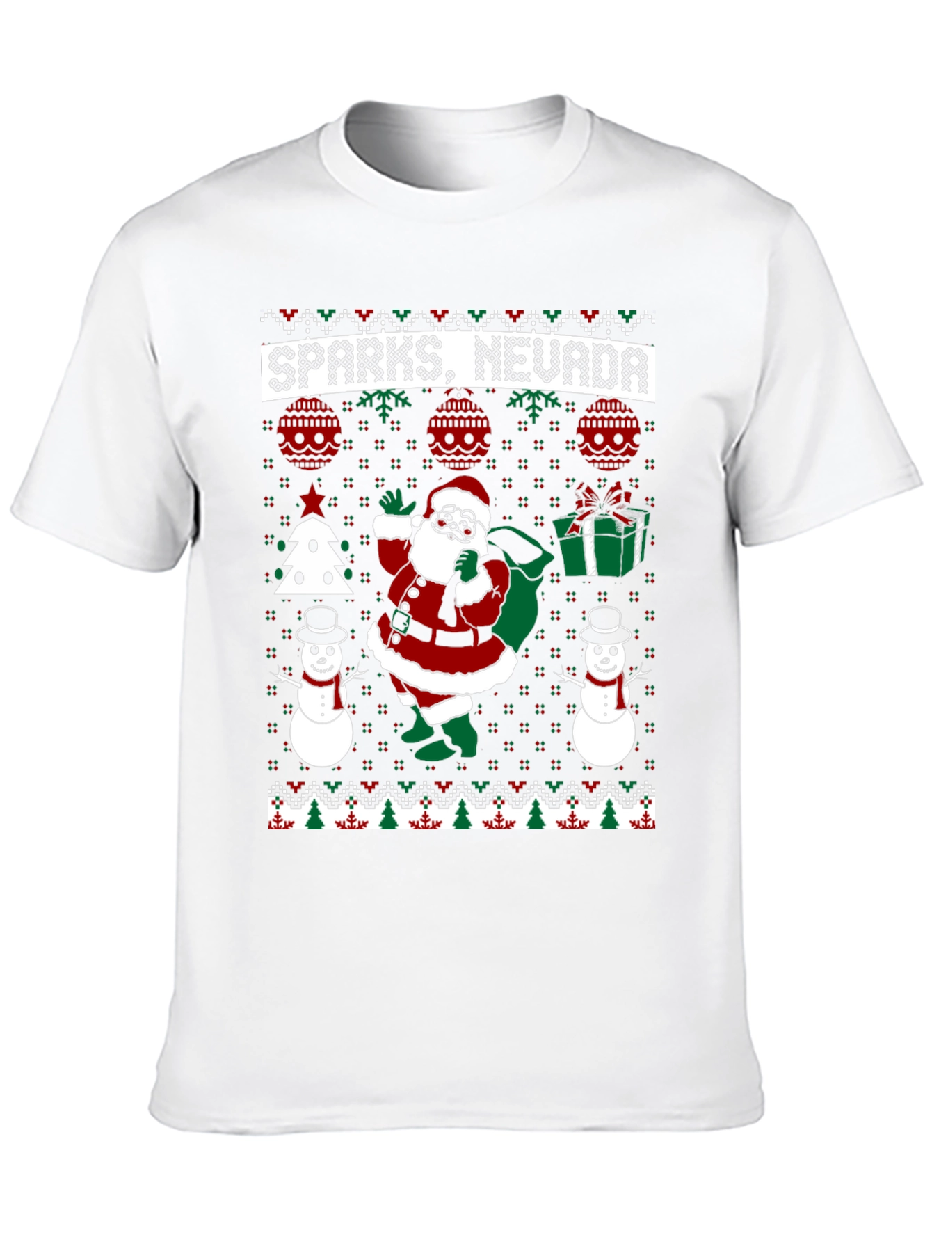 Camiseta Navideña Sparks Nevada