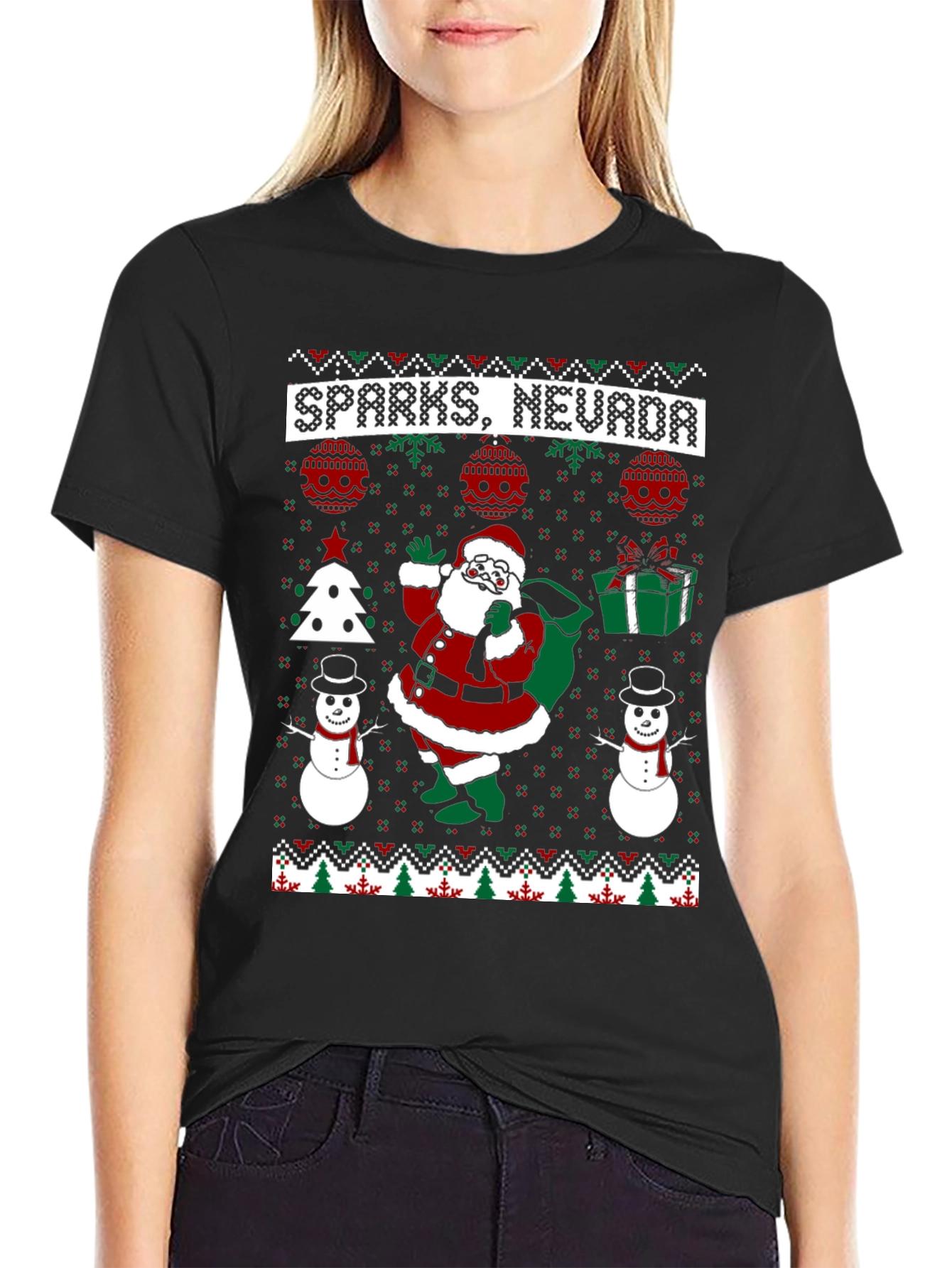 Camiseta Navideña Sparks Nevada