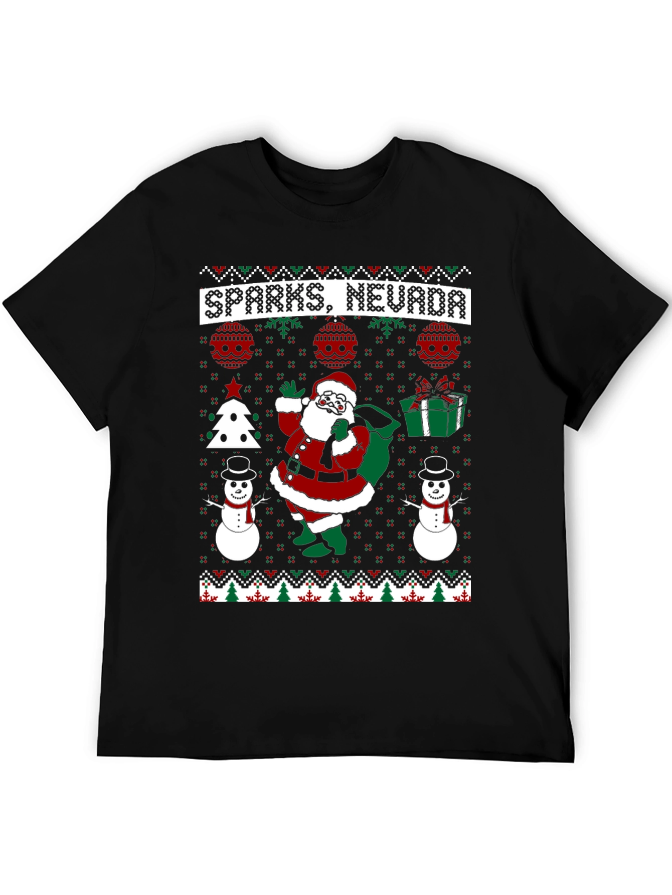 Camiseta Navideña Sparks Nevada