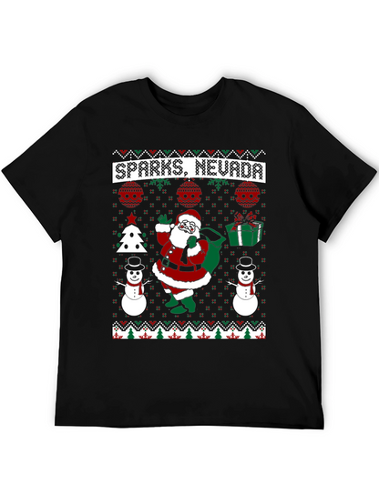 Camiseta Navideña Sparks Nevada