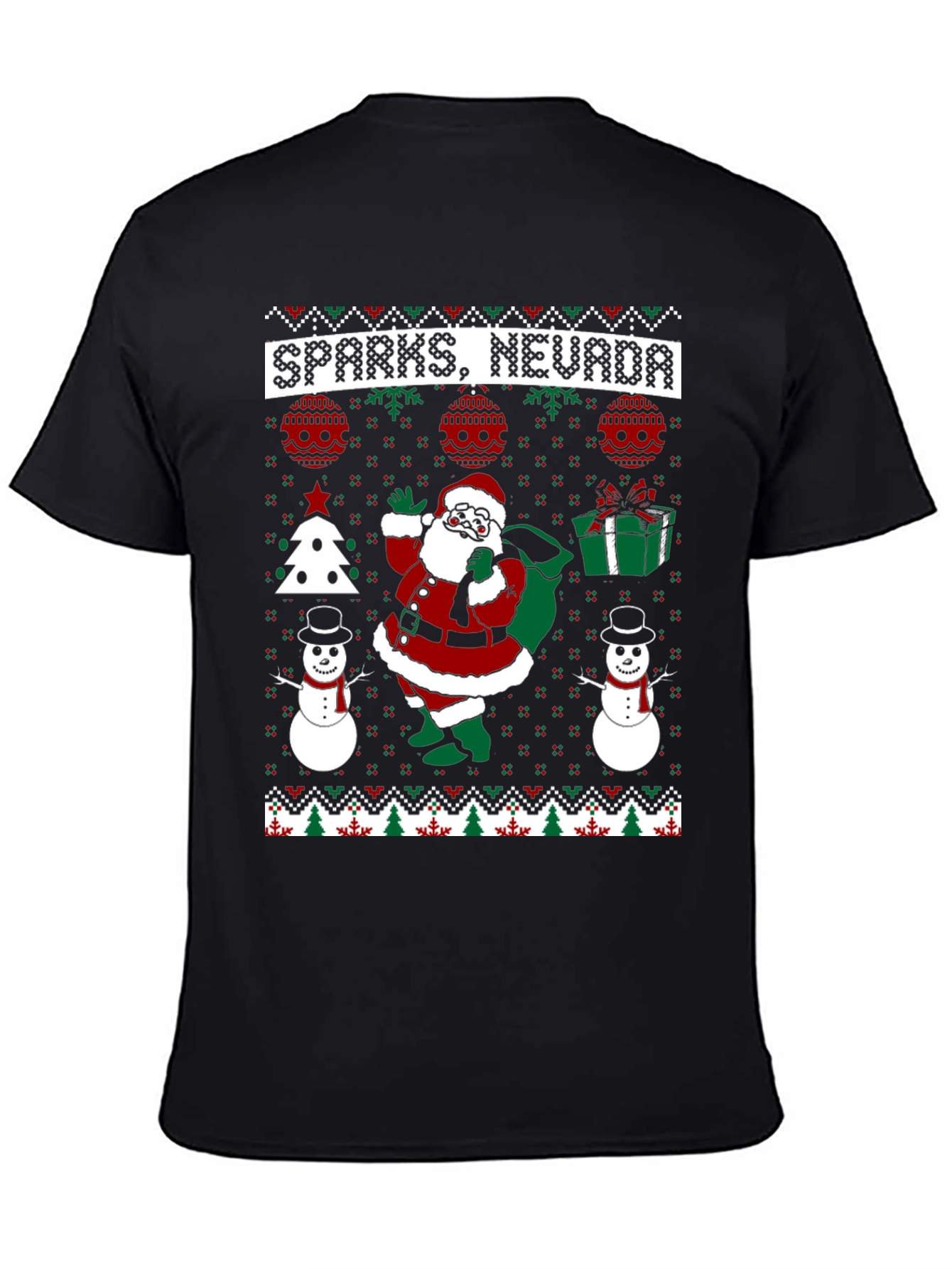 Camiseta Navideña Sparks Nevada