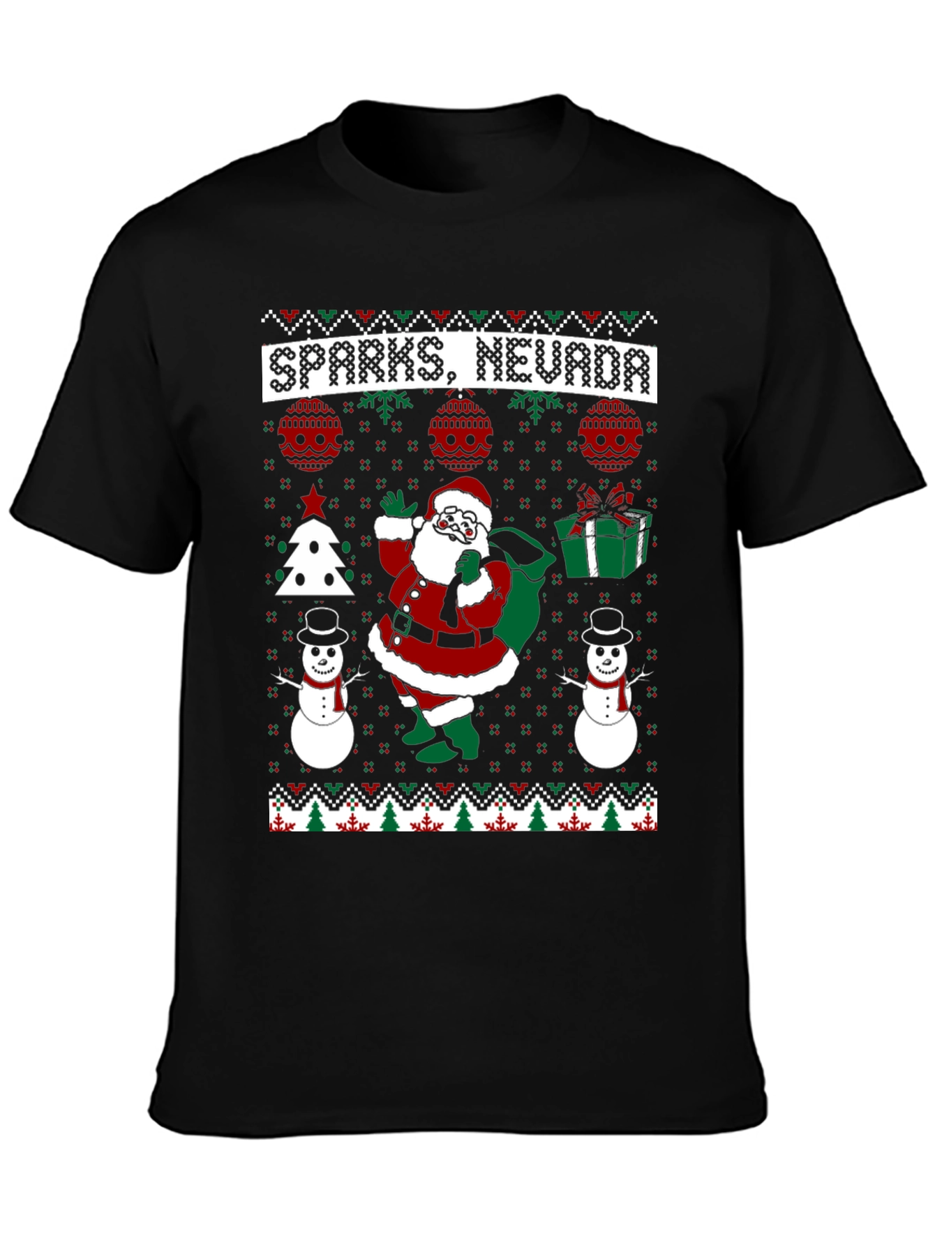 Camiseta Navideña Sparks Nevada