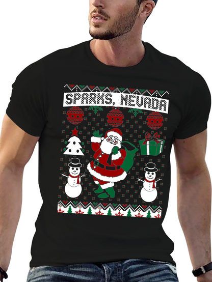 Camiseta Navideña Sparks Nevada