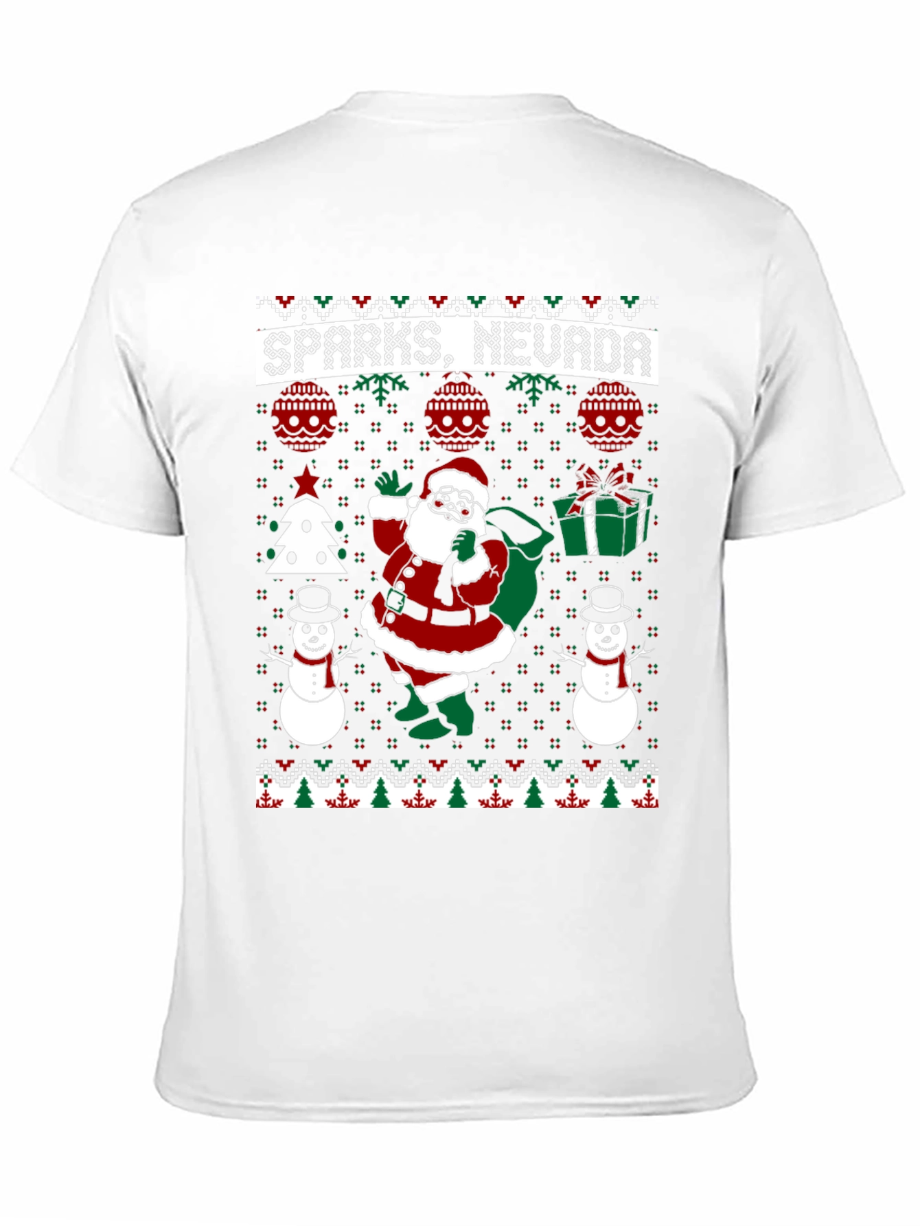 Camiseta Navideña Sparks Nevada