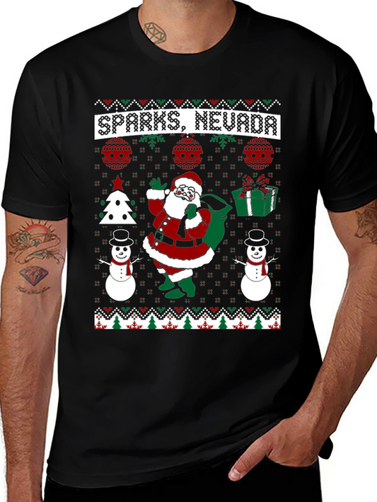 Camiseta Navideña Sparks Nevada