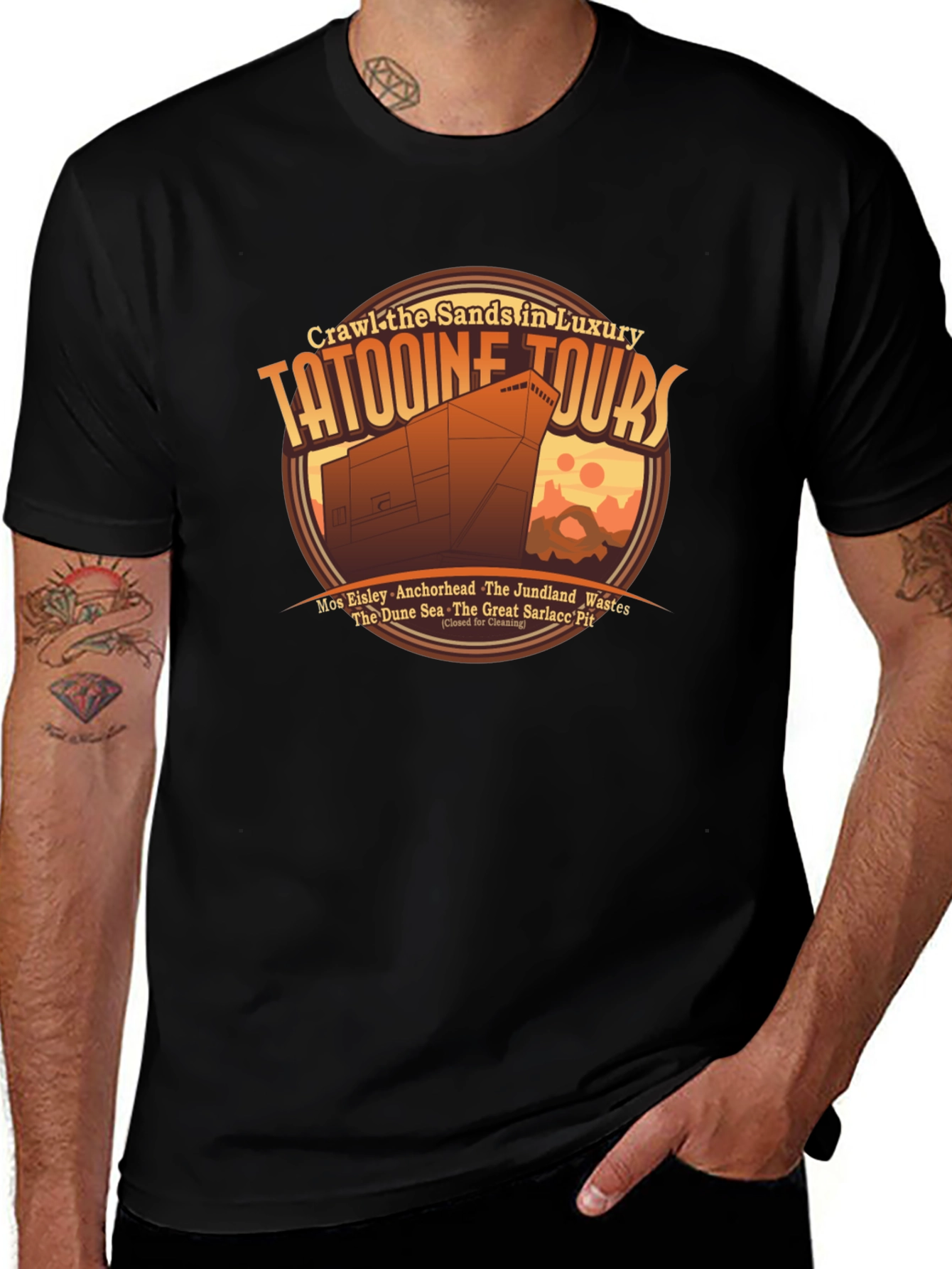 Camiseta Tours Tatooine - Star Wars