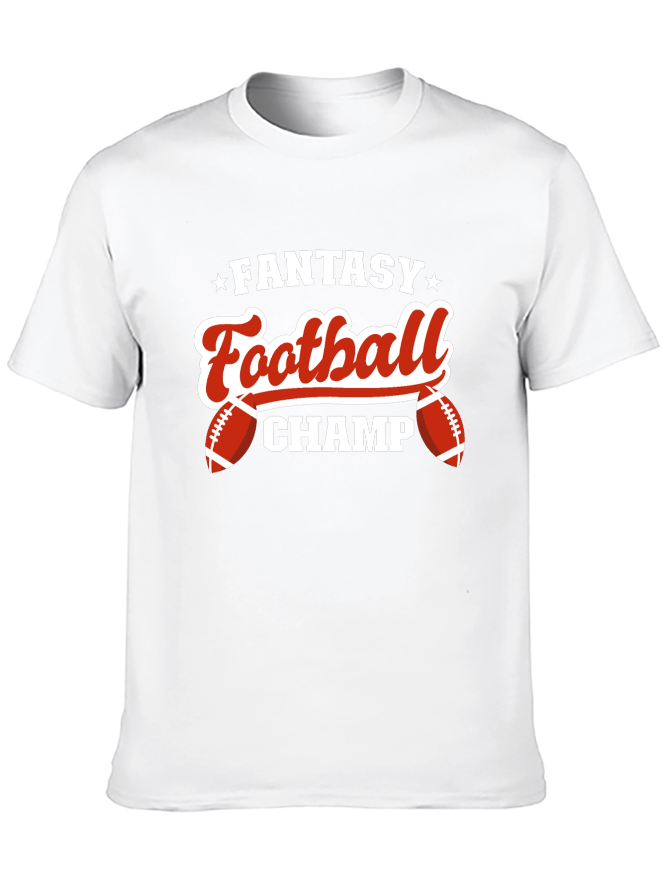 Camiseta Negra: ¡Campeón de Fútbol Fantasy!