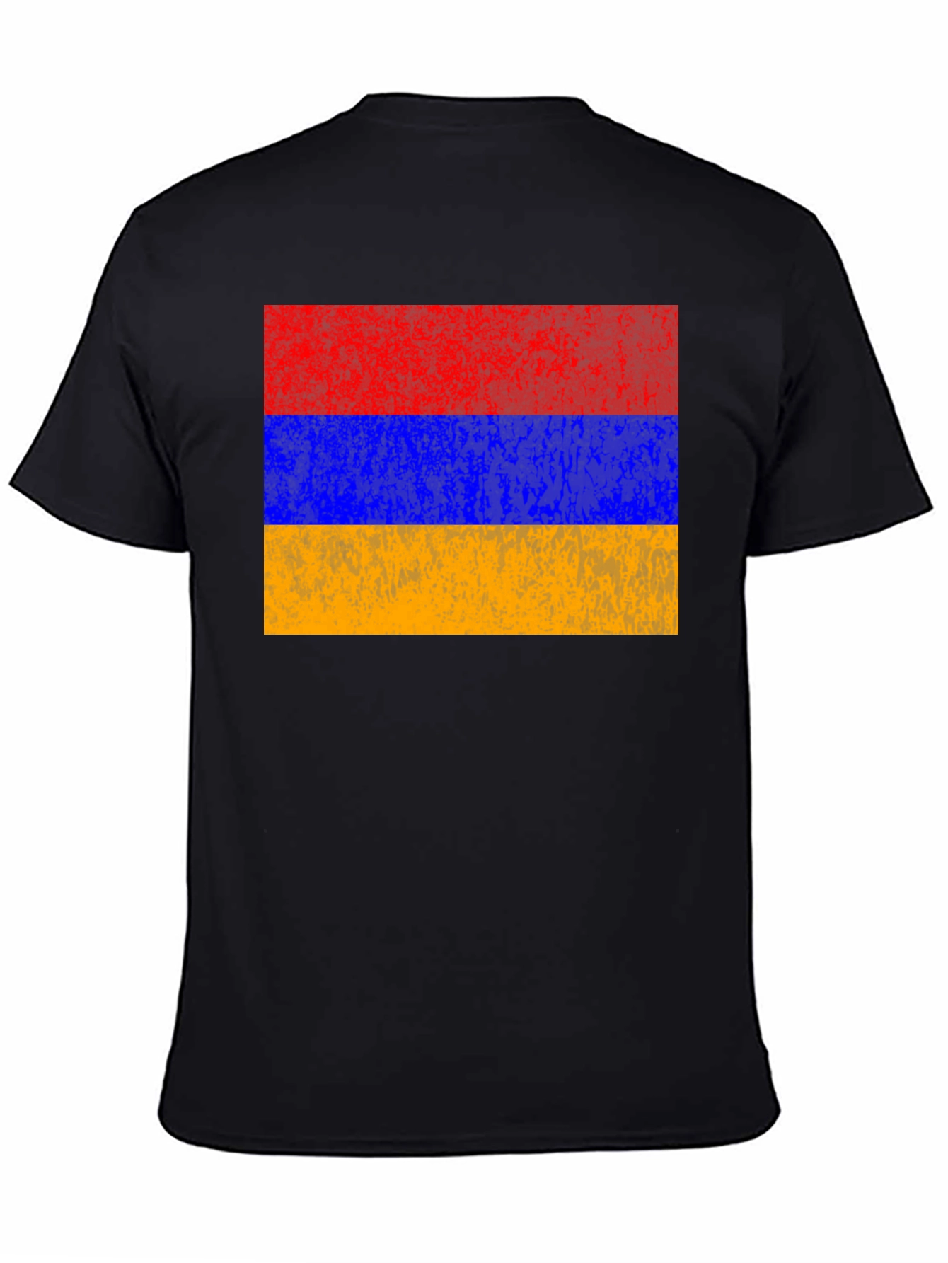 Camiseta Armenia Bandera Retro Hombre