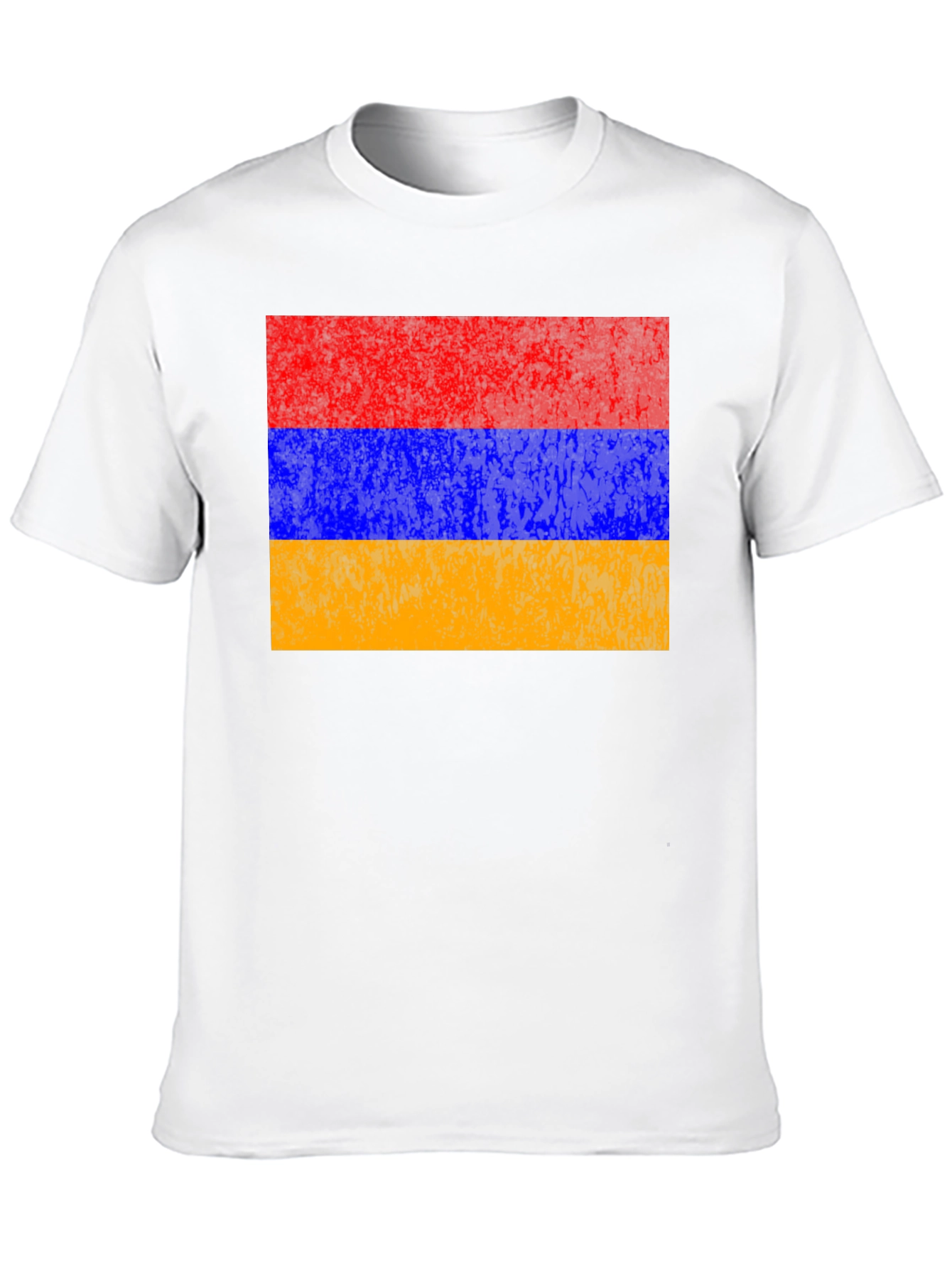 Camiseta Armenia Bandera Retro Hombre