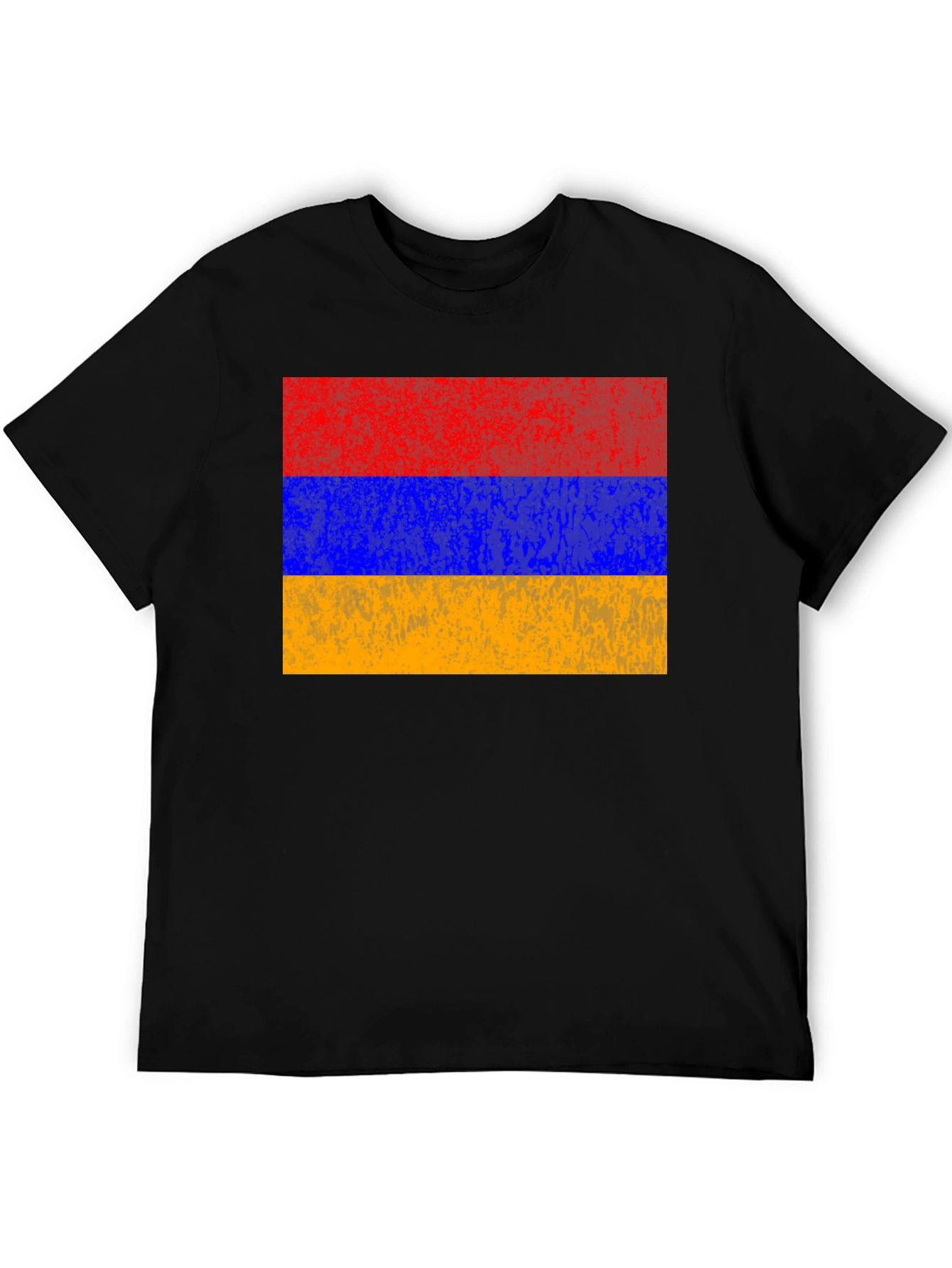Camiseta Armenia Bandera Retro Hombre