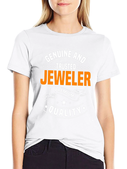 Camiseta Joyero Genuino y de Confianza - Calidad Premium