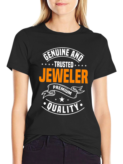 Camiseta Joyero Genuino y de Confianza - Calidad Premium