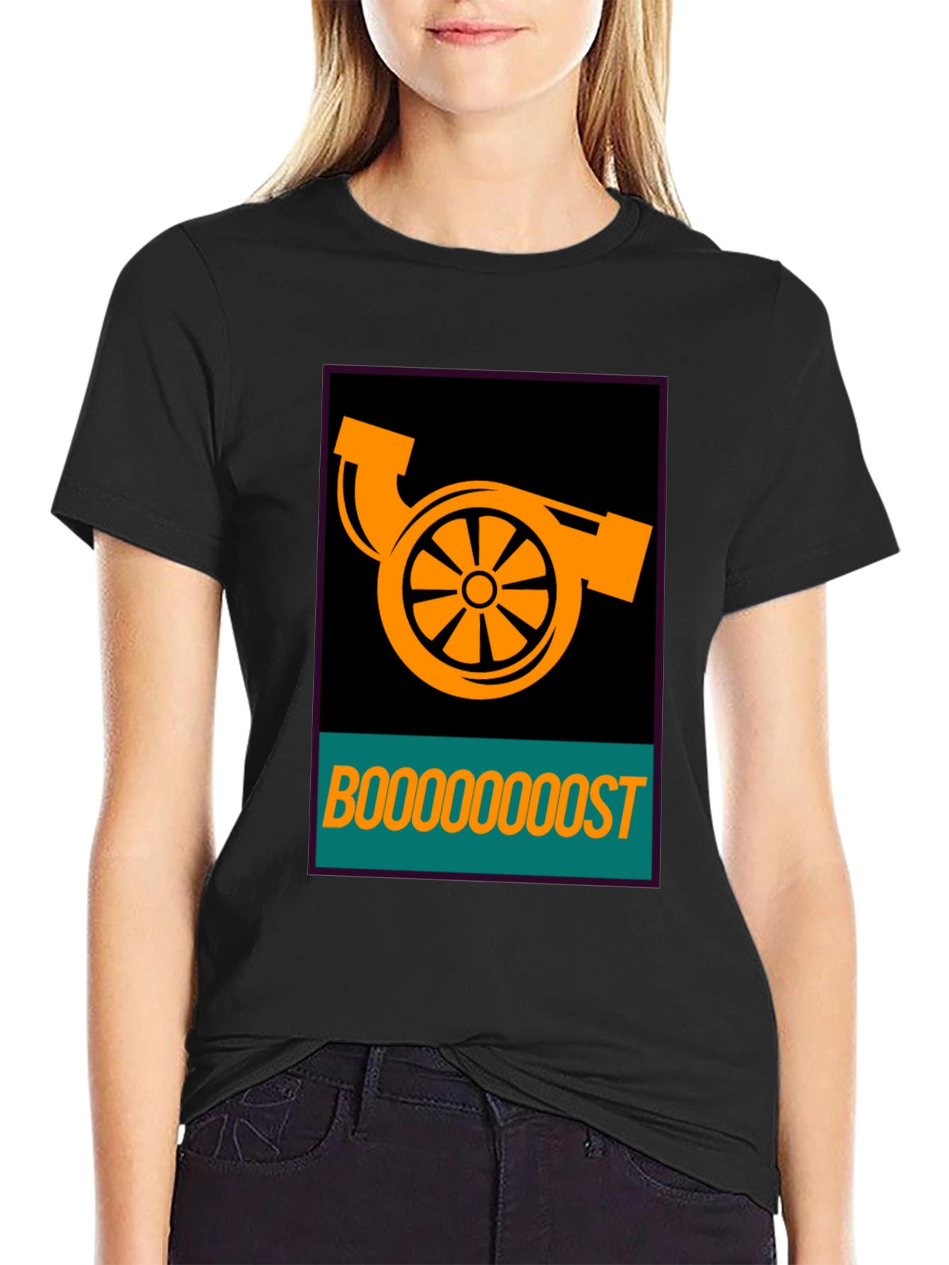 Camiseta Turbo Boost - Estilo Automotriz