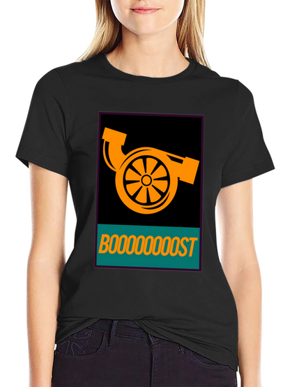 Camiseta Turbo Boost - Estilo Automotriz