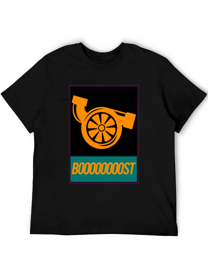 Camiseta Turbo Boost - Estilo Automotriz
