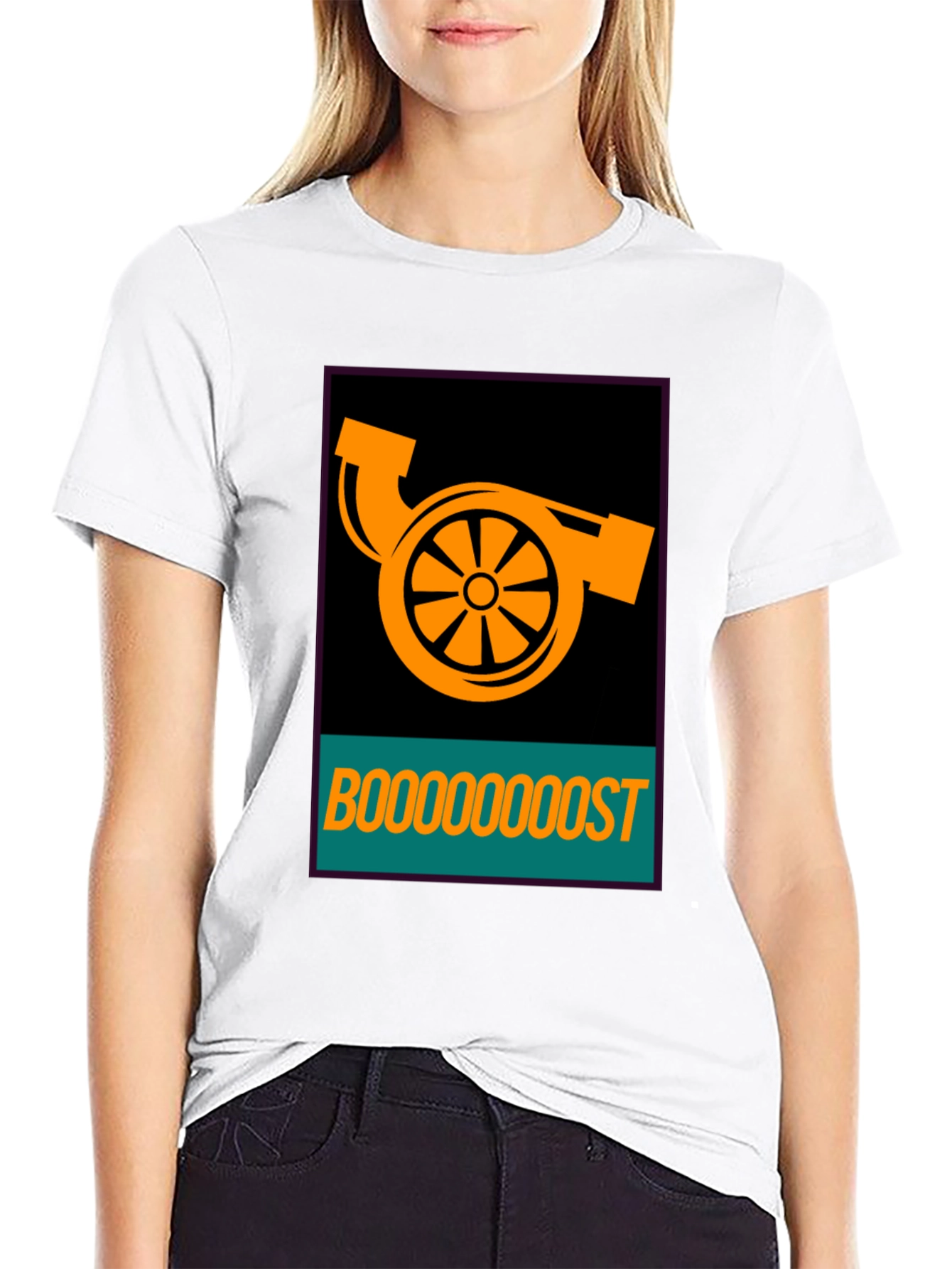 Camiseta Turbo Boost - Estilo Automotriz