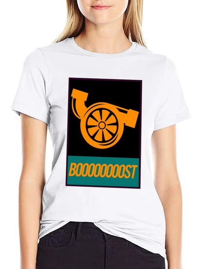 Camiseta Turbo Boost - Estilo Automotriz