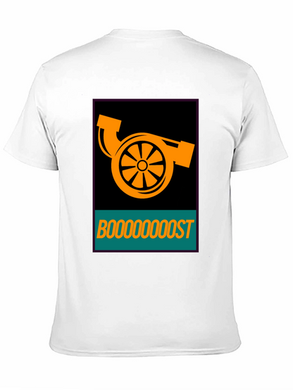 Camiseta Turbo Boost - Estilo Automotriz