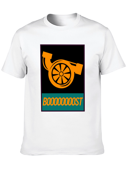 Camiseta Turbo Boost - Estilo Automotriz