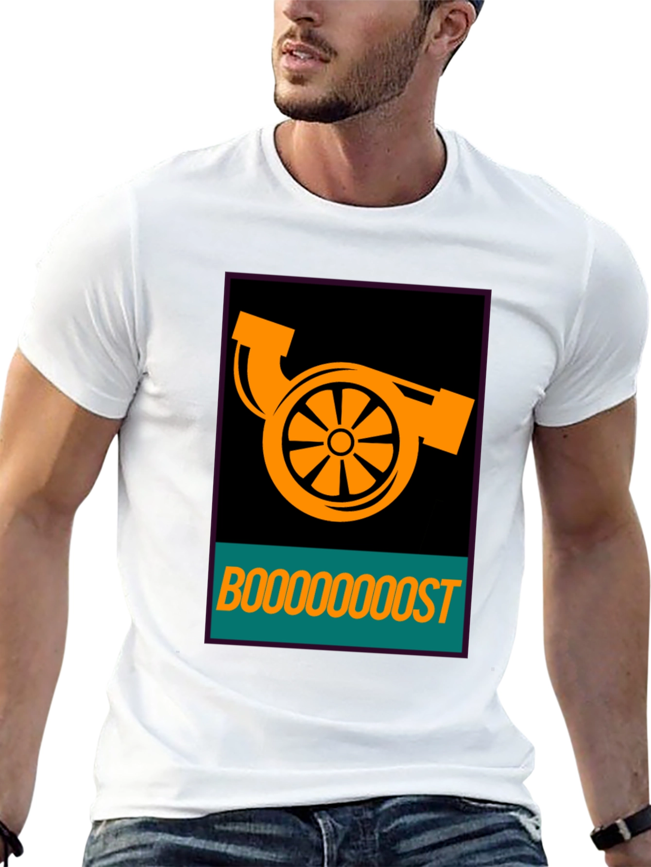 Camiseta Turbo Boost - Estilo Automotriz