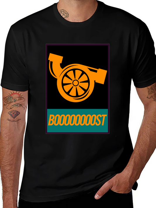 Camiseta Turbo Boost - Estilo Automotriz