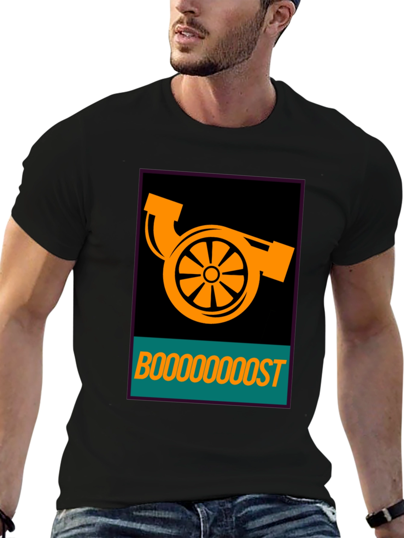 Camiseta Turbo Boost - Estilo Automotriz