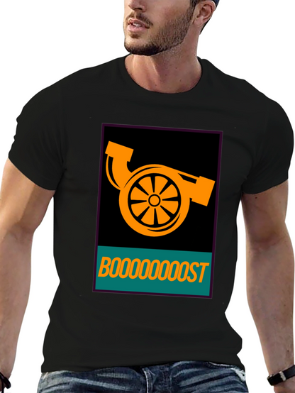 Camiseta Turbo Boost - Estilo Automotriz