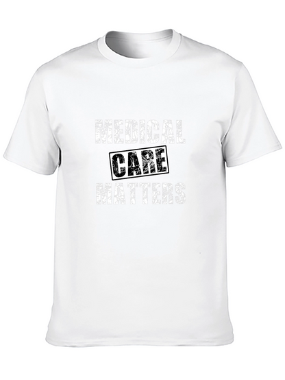 Camiseta Negra Medical Care Matters