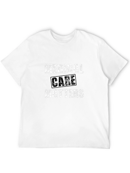 Camiseta Negra Medical Care Matters