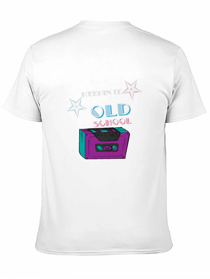 Camiseta Negra Retro Old School