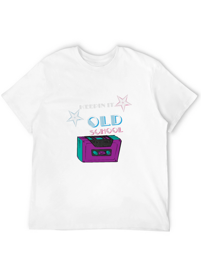 Camiseta Negra Retro Old School