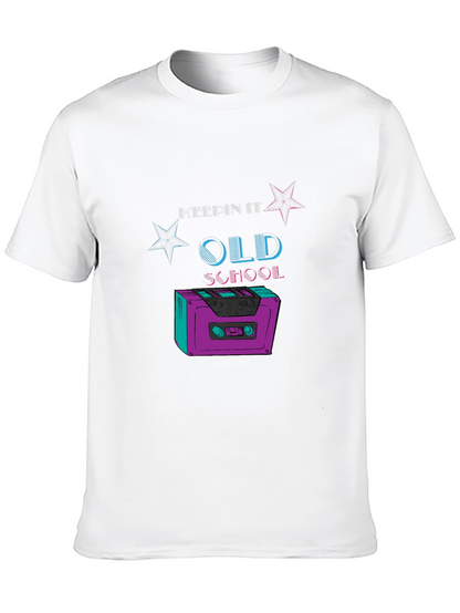 Camiseta Negra Retro Old School