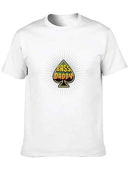 Camiseta Negra Bass Daddy Diseño Original