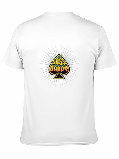 Camiseta Negra Bass Daddy Diseño Original