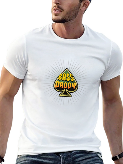 Camiseta Negra Bass Daddy Diseño Original