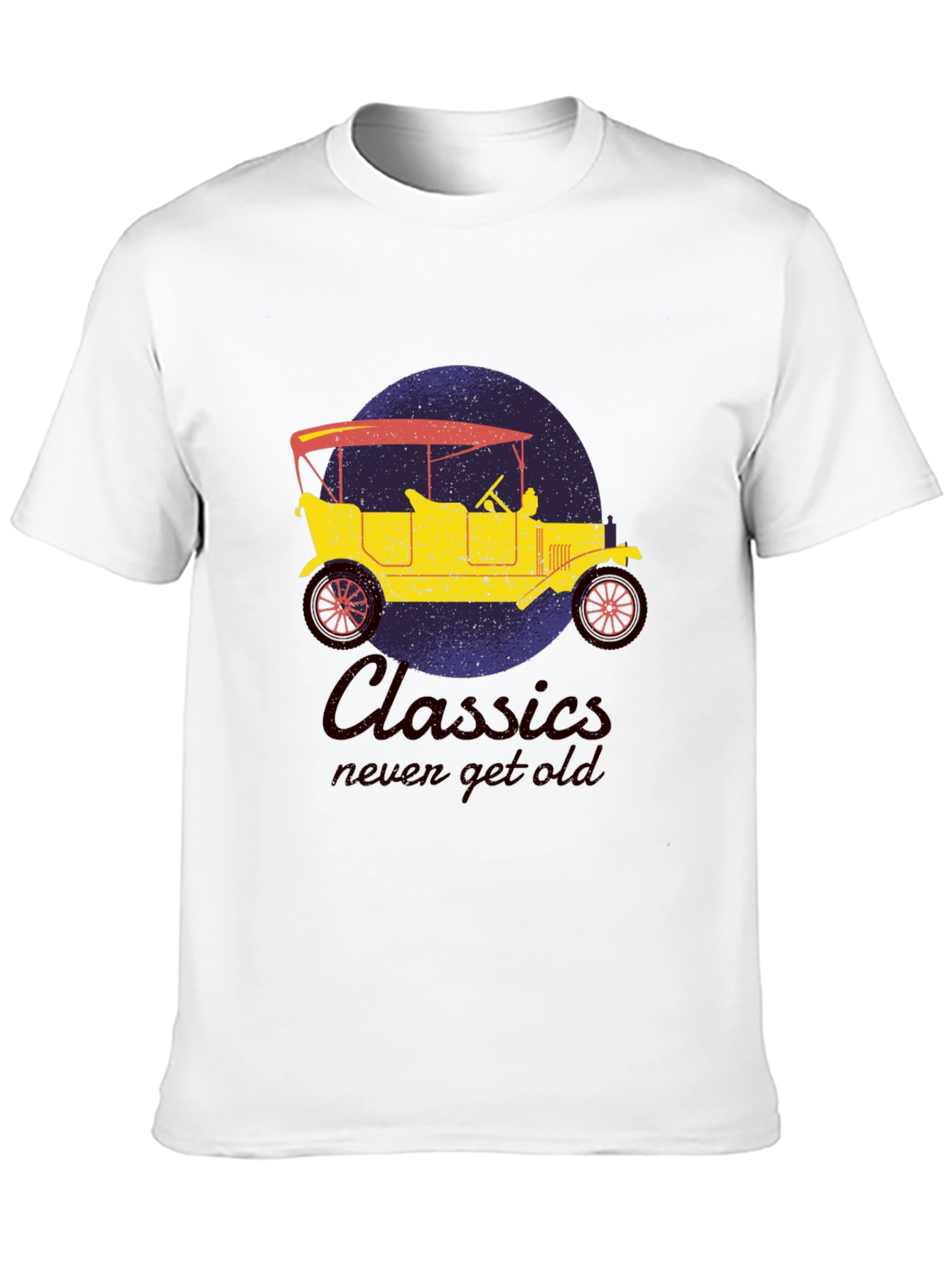 Camiseta Negra Clásica: Classics Never Get Old