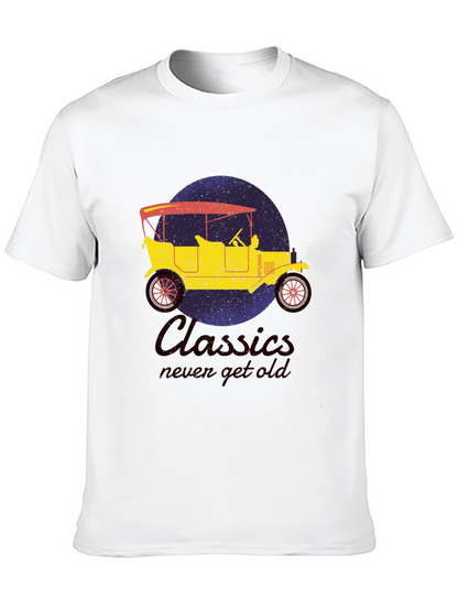 Camiseta Negra Clásica: Classics Never Get Old