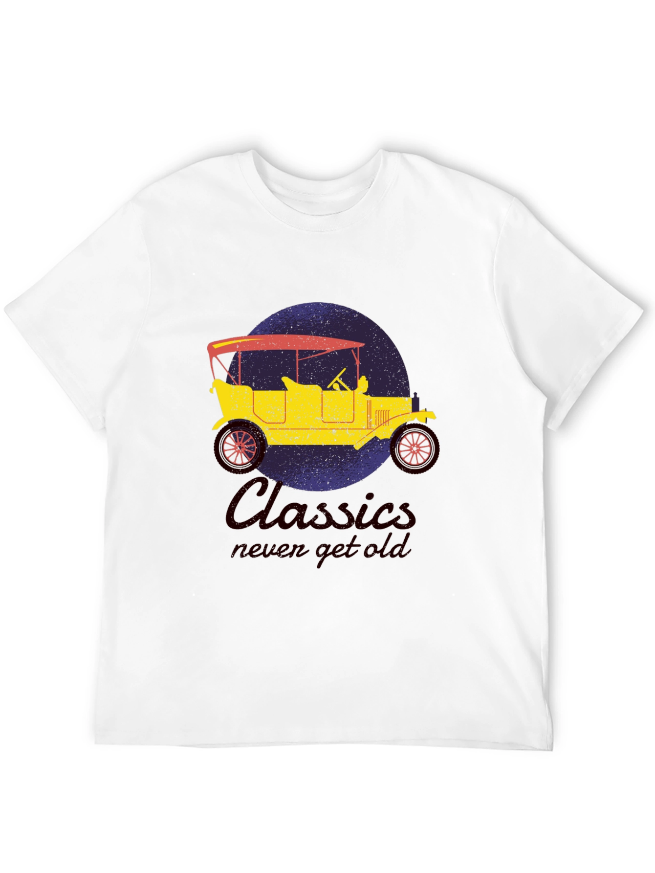 Camiseta Negra Clásica: Classics Never Get Old
