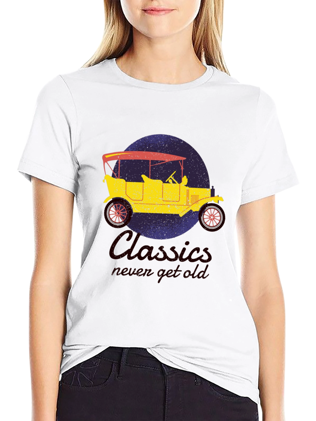 Camiseta Negra Clásica: Classics Never Get Old