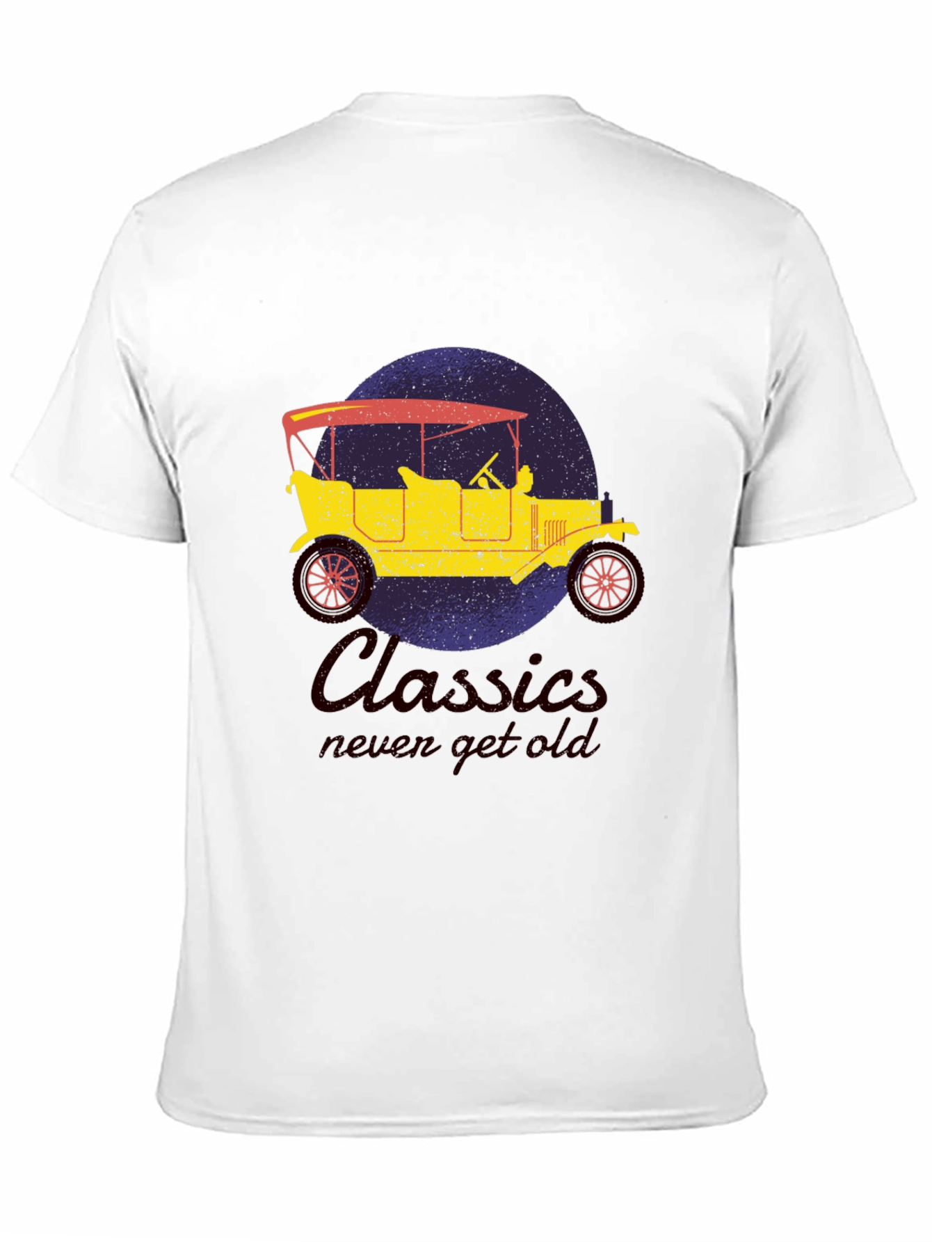 Camiseta Negra Clásica: Classics Never Get Old