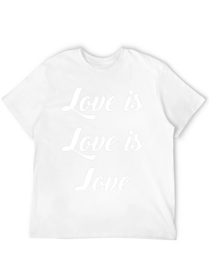 Camiseta Negra Love is Love para Todos